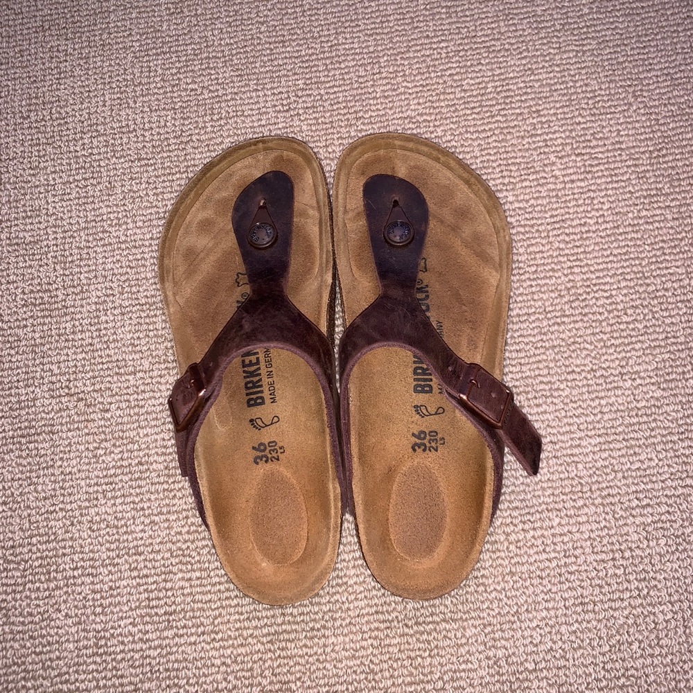 Mocha Birkenstocks